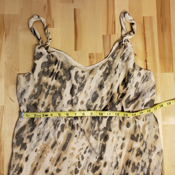 Covington Ivory Polyester Lined Dress Sz 12 - Picture 6 of 8